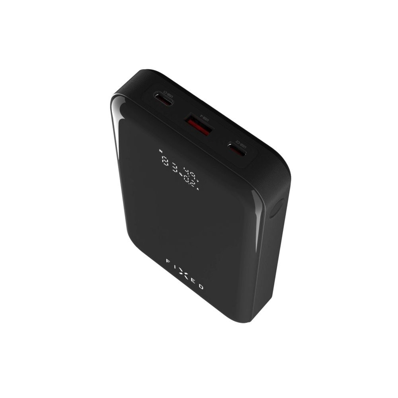 Powerbanka Fixed Zen 20 Pro s LCD displejem černá