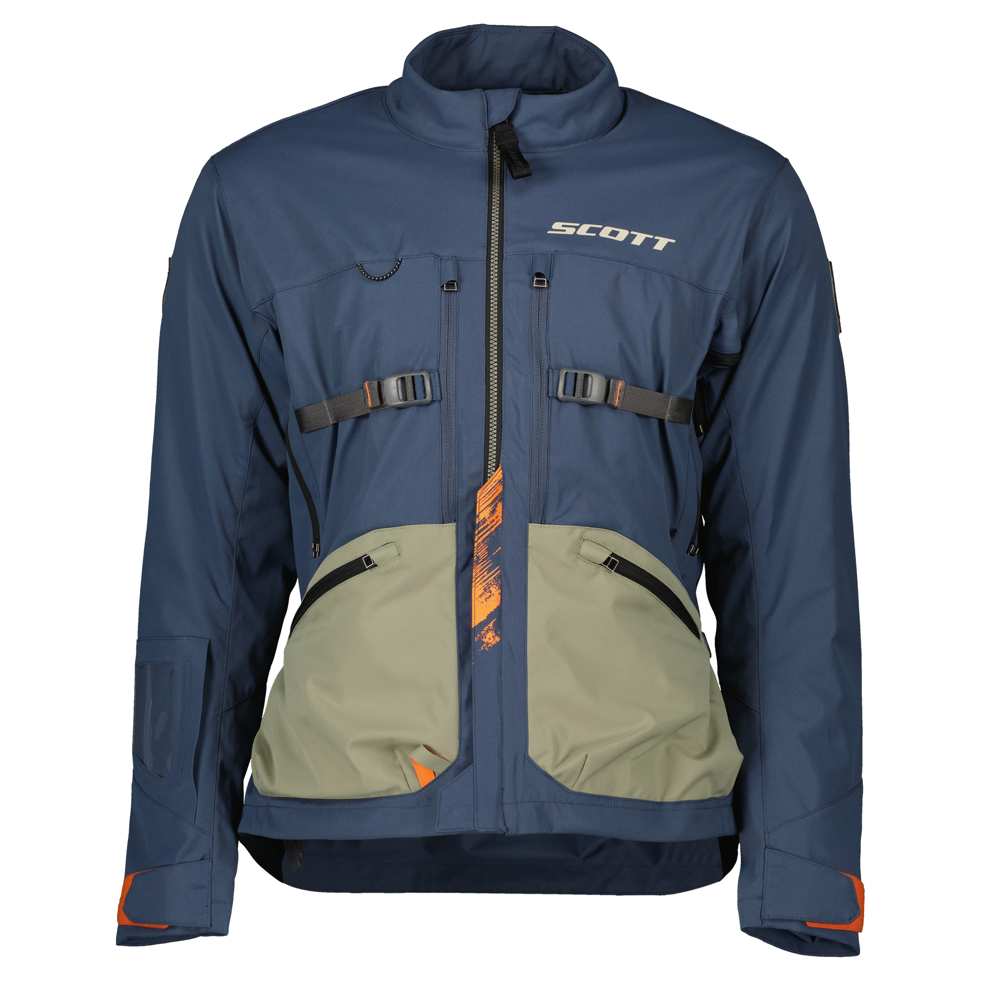 Bunda na motorku Scott Superlight modro-písková Velikost: XS