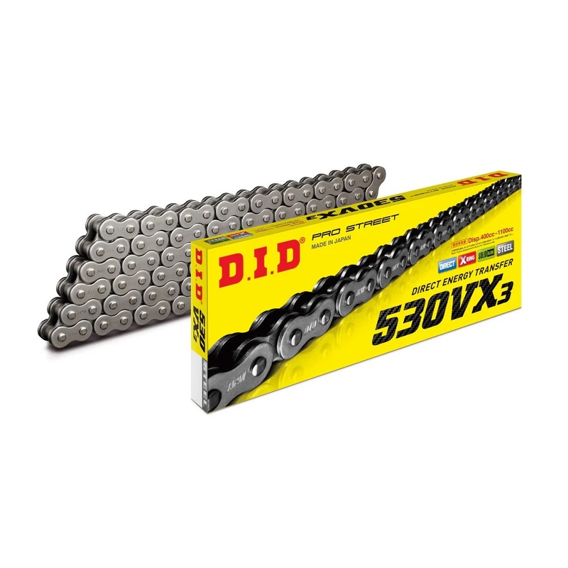 VX série X-Kroužkový řetěz D.I.D Chain 530VX3 112 L výprodej