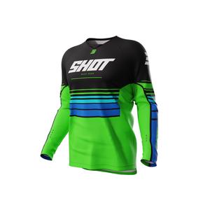Dětský motokrosový dres Shot Peak zelený