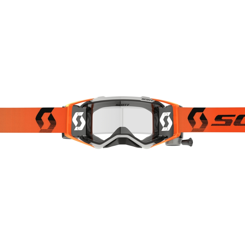 Motokrosové brýle Scott Prospect WFS šedo-oranžové