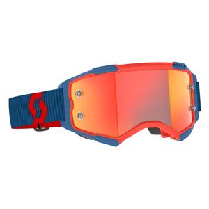Motokrosové brýle Scott Fury CH modro-červeno-oranžové