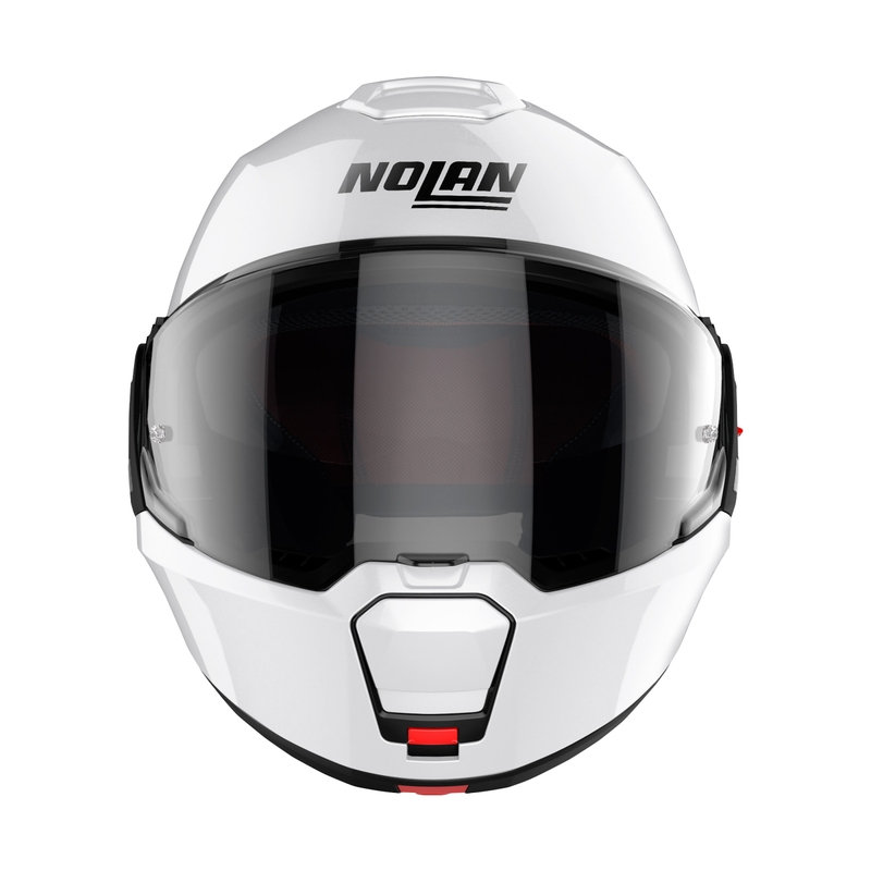 Překlápěcí helma na motorku Nolan N120-1 Classico N-com bílá