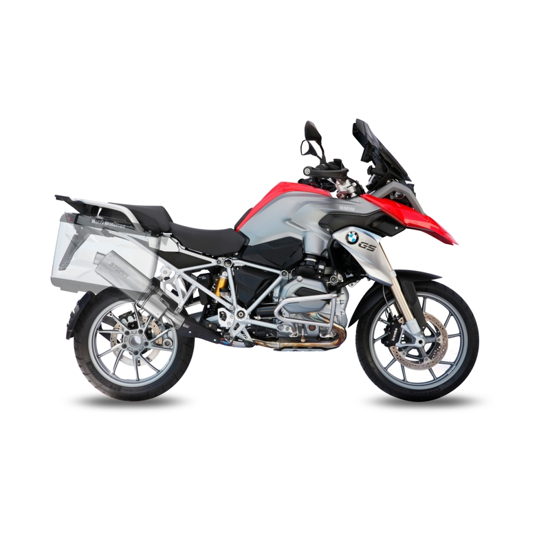 Koncovka výfuku STORM OVAL Nerez pro BMW R 1200 GS 2013-2018, BMW R 1200 GS Adventure 2013-2018
