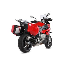 Koncovka výfuku STORM OVAL B.025.LX2B Černá ocel