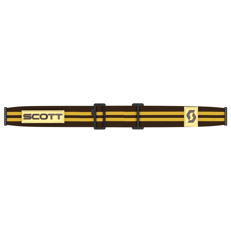 Motokrosové brýle SCOTT 89X Era hnědo-stříbrné