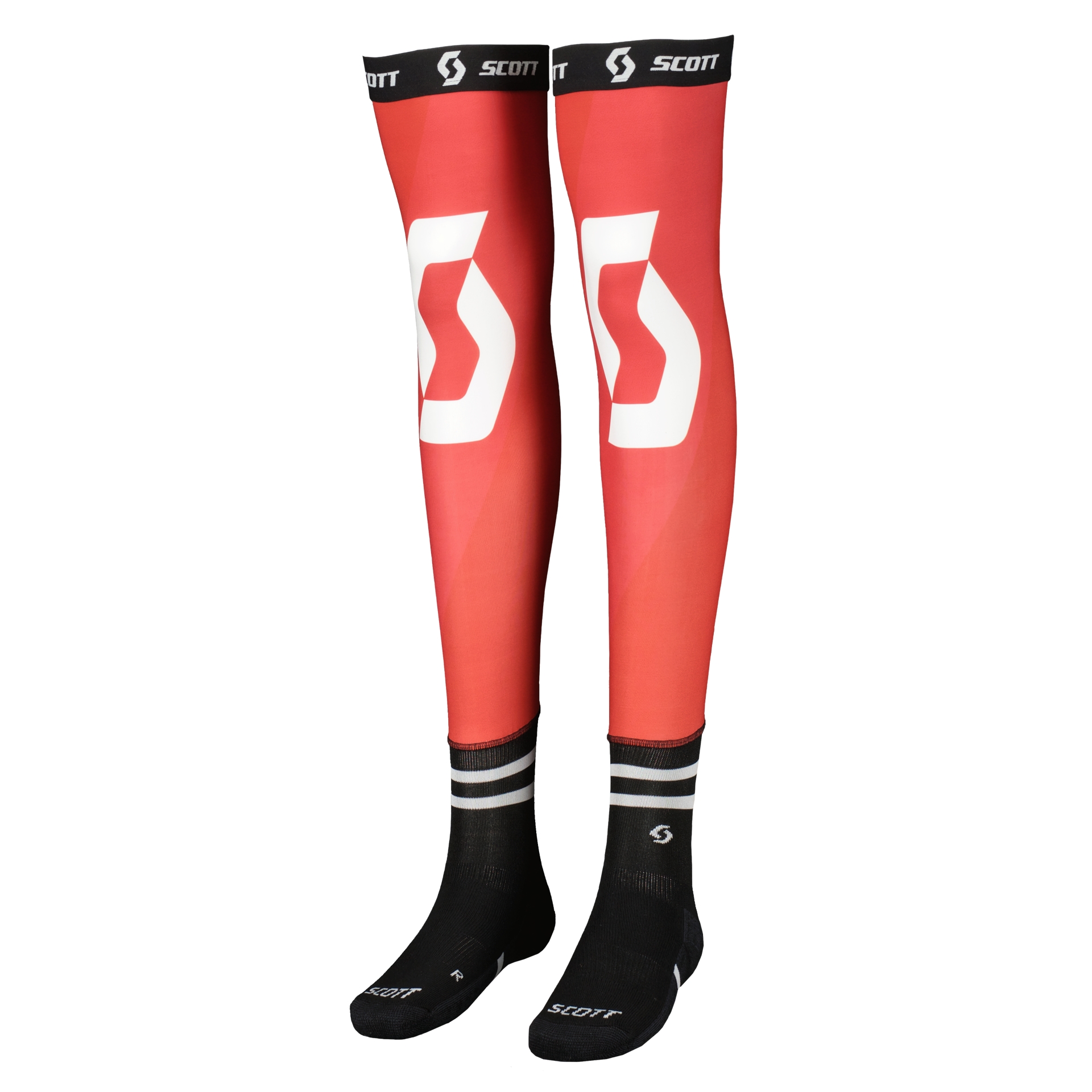 Podkolenky SCOTT Knee Brace červené Velikost: M