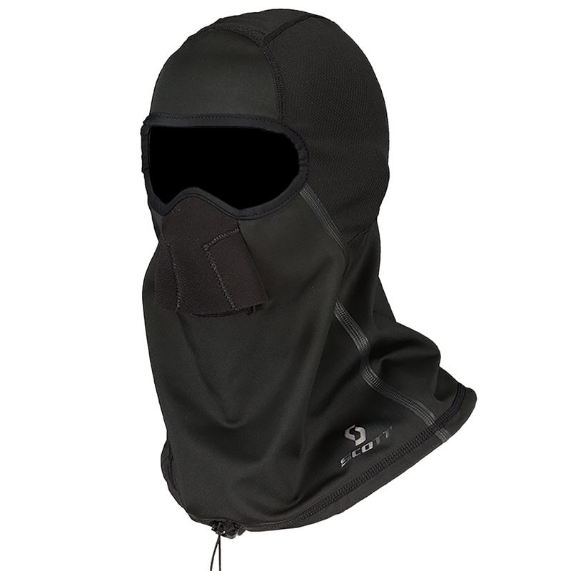 Kukla na motorku SCOTT Balaclava Snow Blocker černá