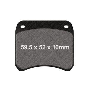 Brzdové destičky EBC GPFAX016HH