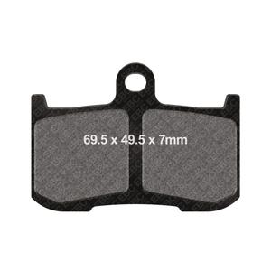 Brzdové destičky EBC GPFAX347HH