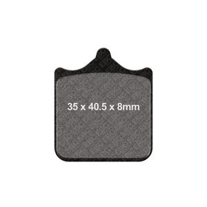 Brzdové destičky EBC GPFAX604/4HH