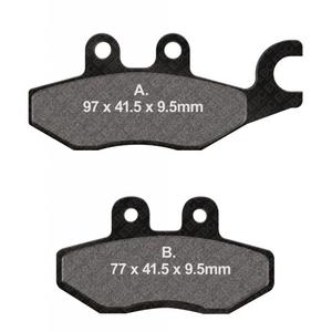 Brzdové destičky EBC SFA418