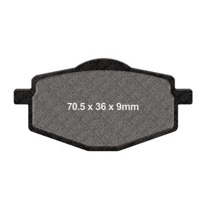 Brzdové destičky EBC SFAC101