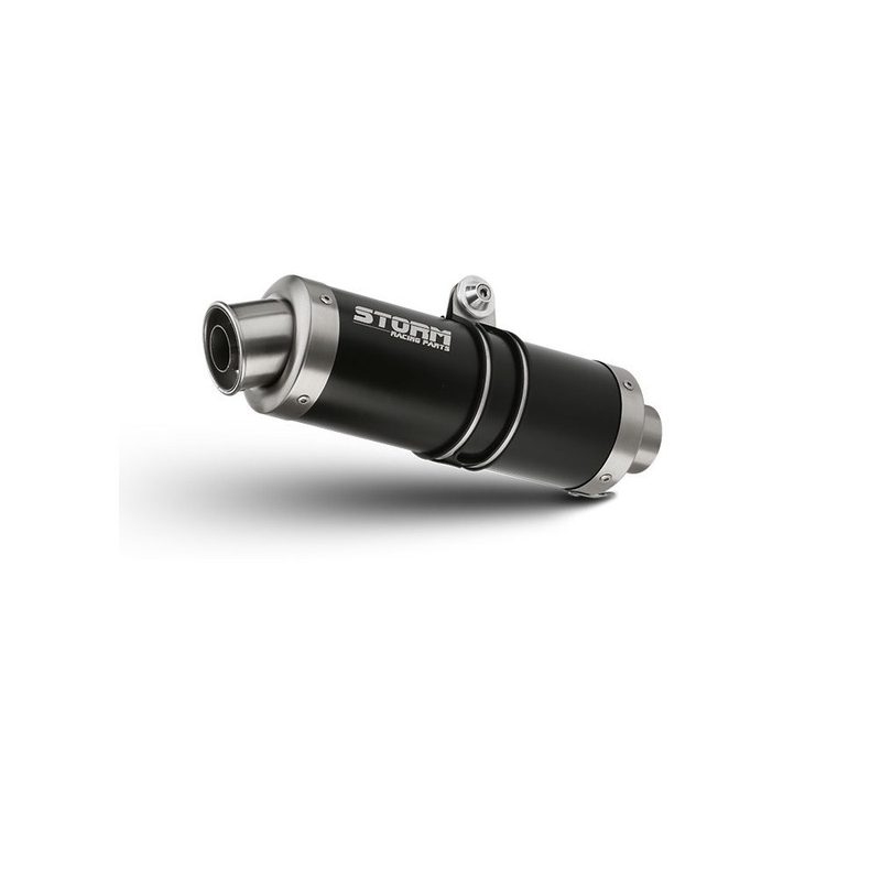 Výfuk kompletní 4x2x1 STORM GP Černá ocel pro HONDA CB 650 F / FA 2014-2020