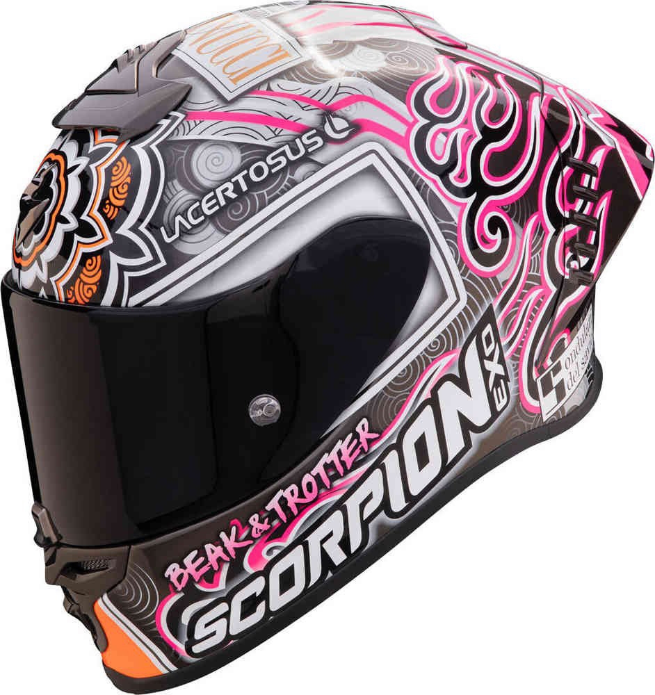 Integrální helma na motorku SCORPION EXO-R1 FIM Racing #1 AIR CANET Aron Canet Velikost: XS