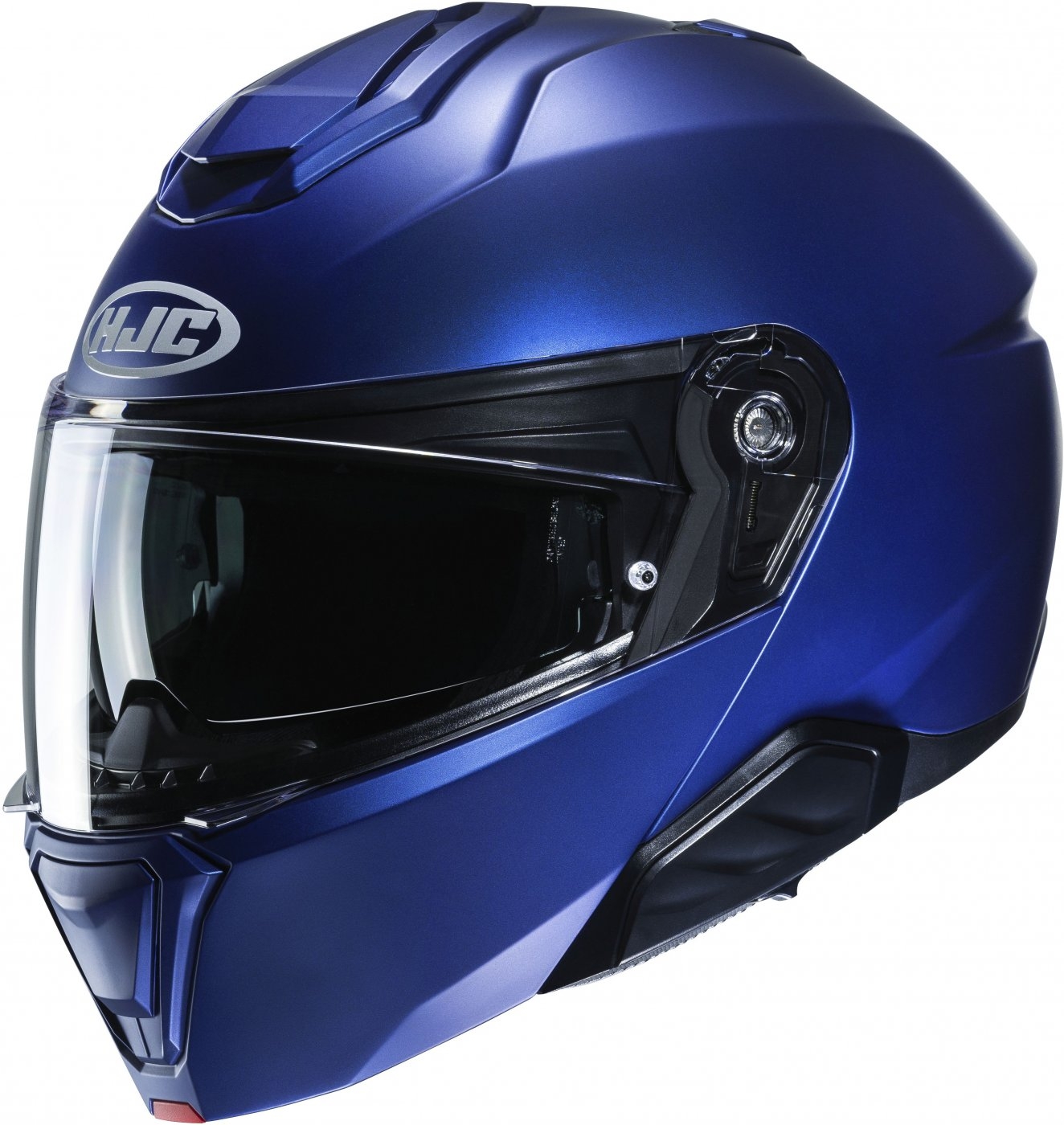 Výklopná přilba na motorku HJC i91 Solid metalická modrá Velikost: XS