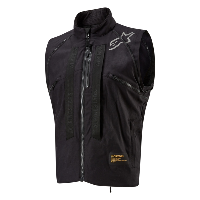 Bunda na motorku Alpinestars Techdura černo-reflexní