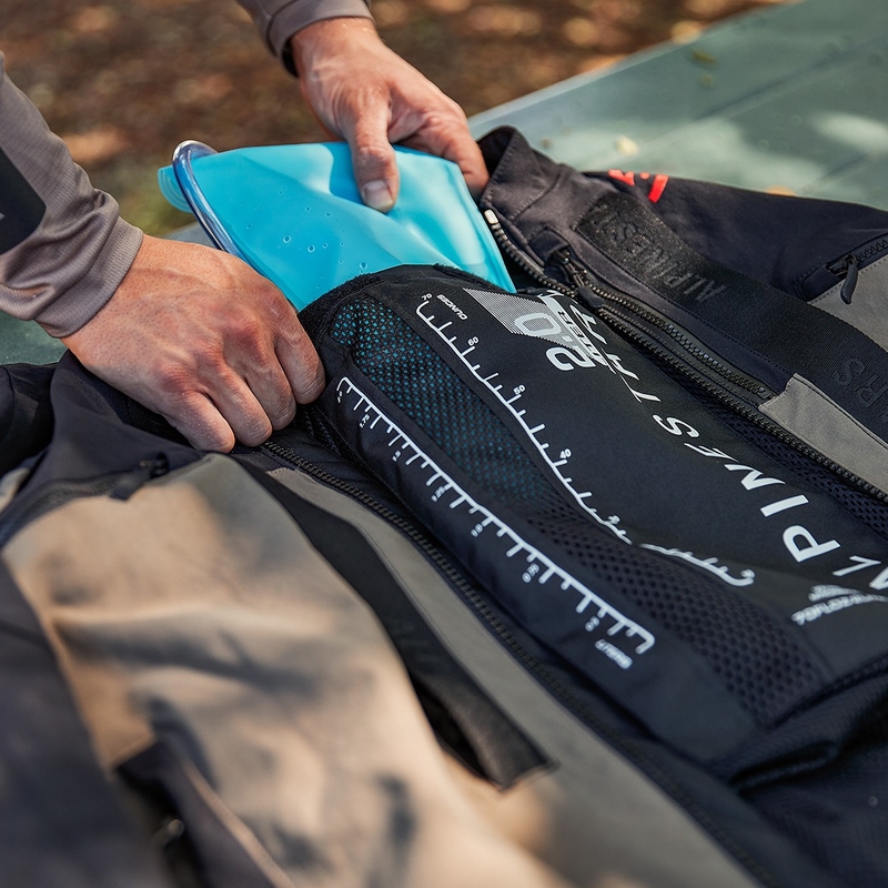 Bunda na motorku Alpinestars Techdura černo-hnědá