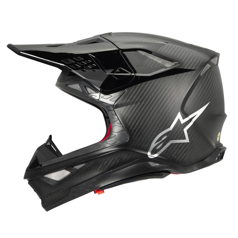 Motokrosová helma Alpinestars Supertech S-M10 Fame lesklý/matný karbon