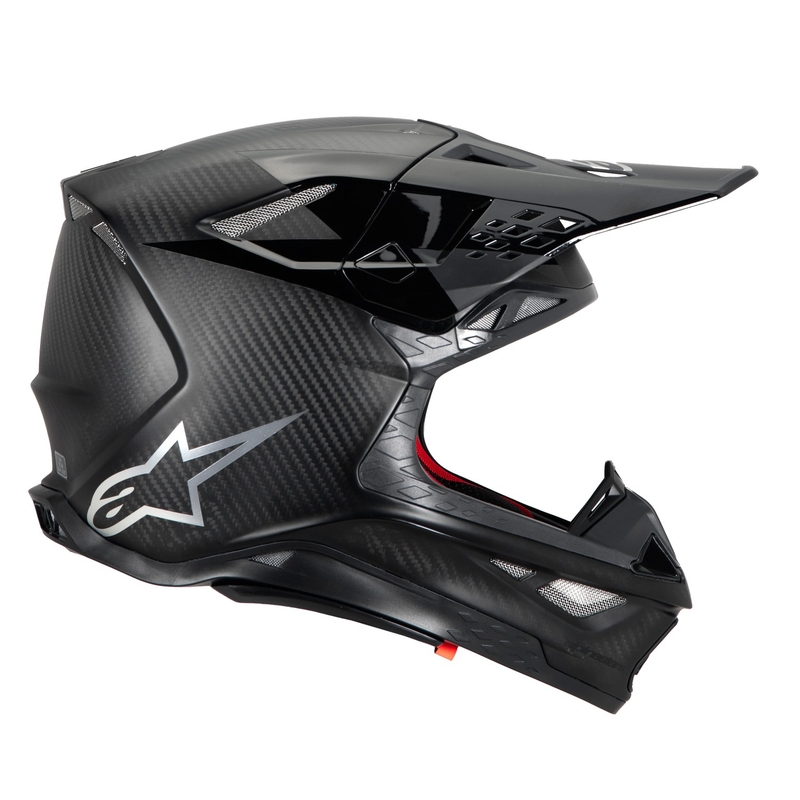Motokrosová helma Alpinestars Supertech S-M10 Fame lesklý/matný karbon