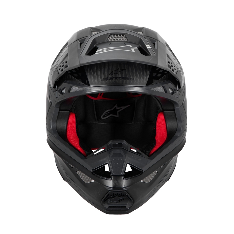Motokrosová helma Alpinestars Supertech S-M10 Fame lesklý/matný karbon
