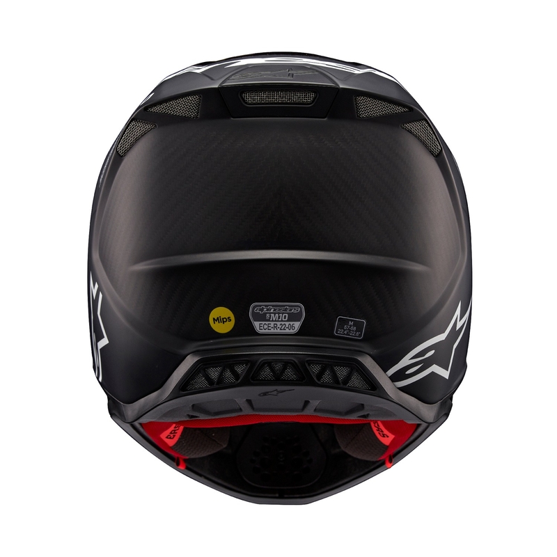 Motokrosová helma Alpinestars Supertech S-M10 Flood černo-tmavě šedá