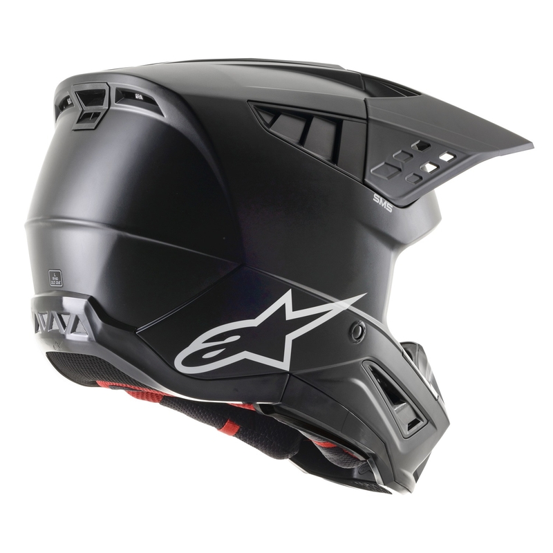 Motokrosová helma Alpinestars S-M5 Solid matná černá