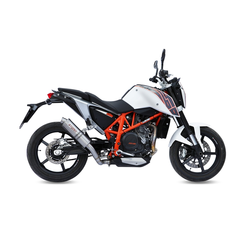 Koncovka výfuku STORM GP Nerez pro KTM Duke 690 / R 2012-2018