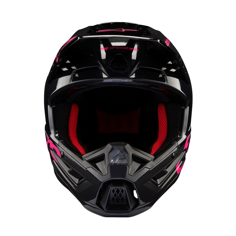 Motokrosová helma Alpinestars S-M5 Corp černo-růžová