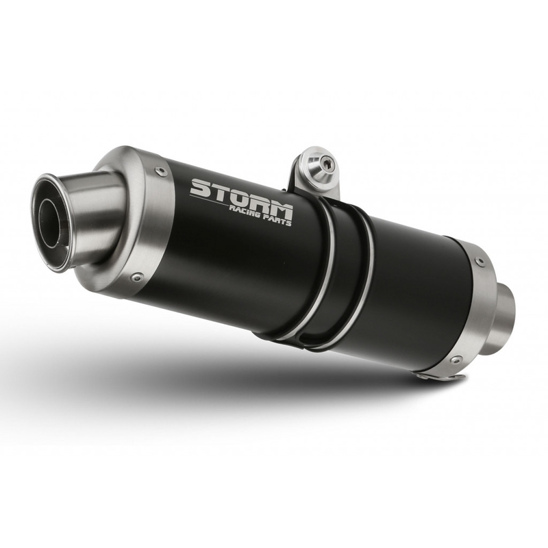 Koncovka výfuku STORM GP Černá ocel pro TRIUMPH Speed Triple 1050 2016-2019