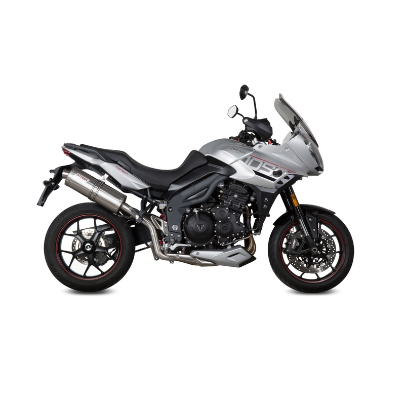Koncovka výfuku STORM OVAL Nerez pro TRIUMPH Tiger 1050 Sport 2017-2021