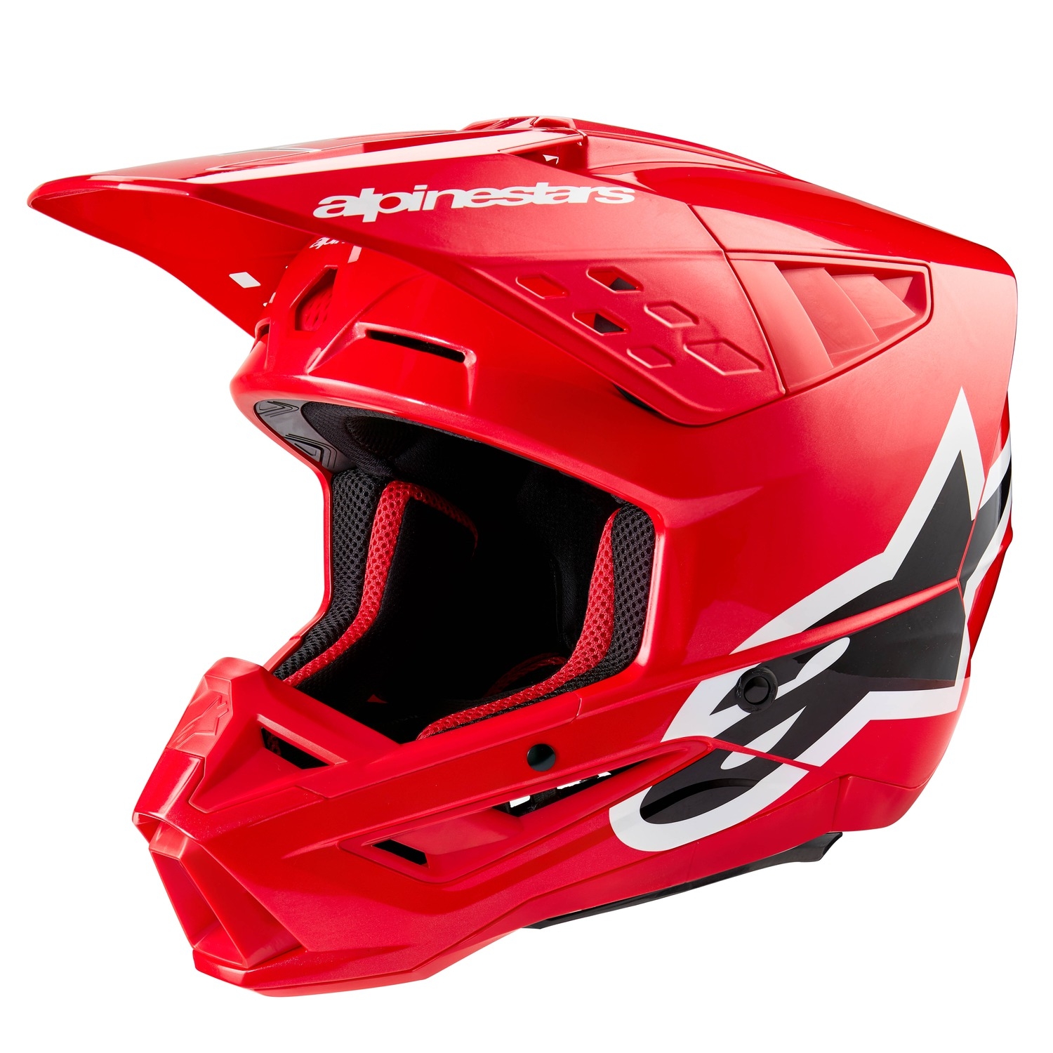 Motokrosová helma Alpinestars S-M5 Corp červená Velikost: XS