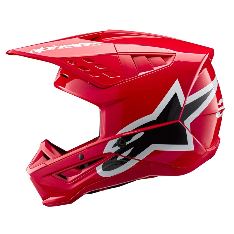 Motokrosová helma Alpinestars S-M5 Corp červená