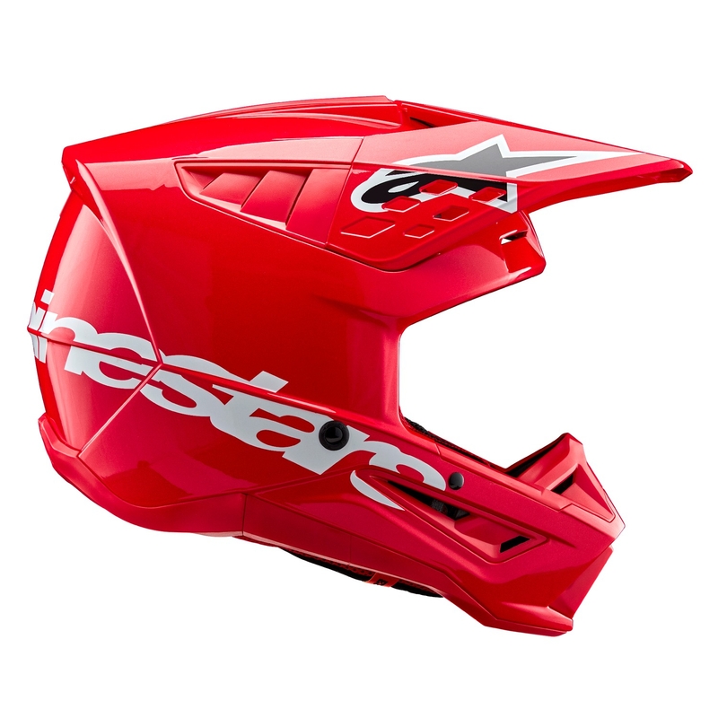 Motokrosová helma Alpinestars S-M5 Corp červená