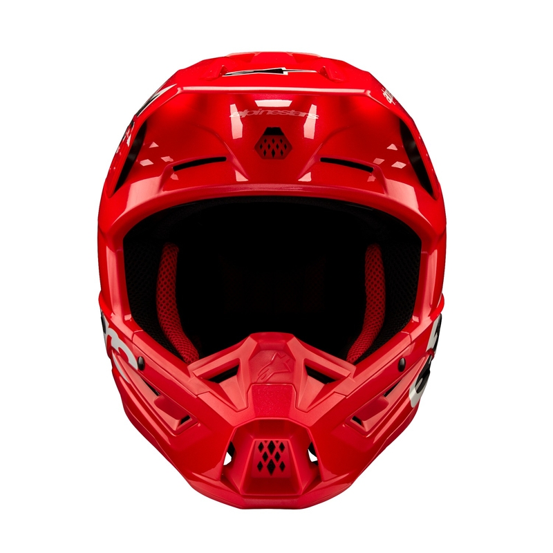 Motokrosová helma Alpinestars S-M5 Corp červená