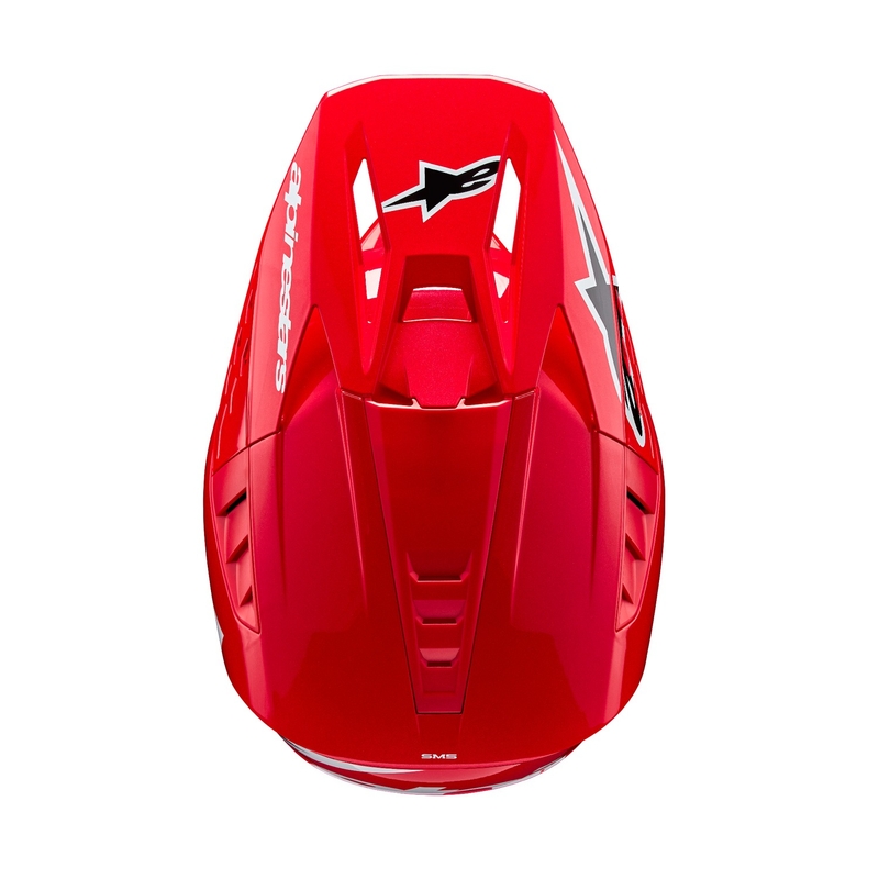 Motokrosová helma Alpinestars S-M5 Corp červená