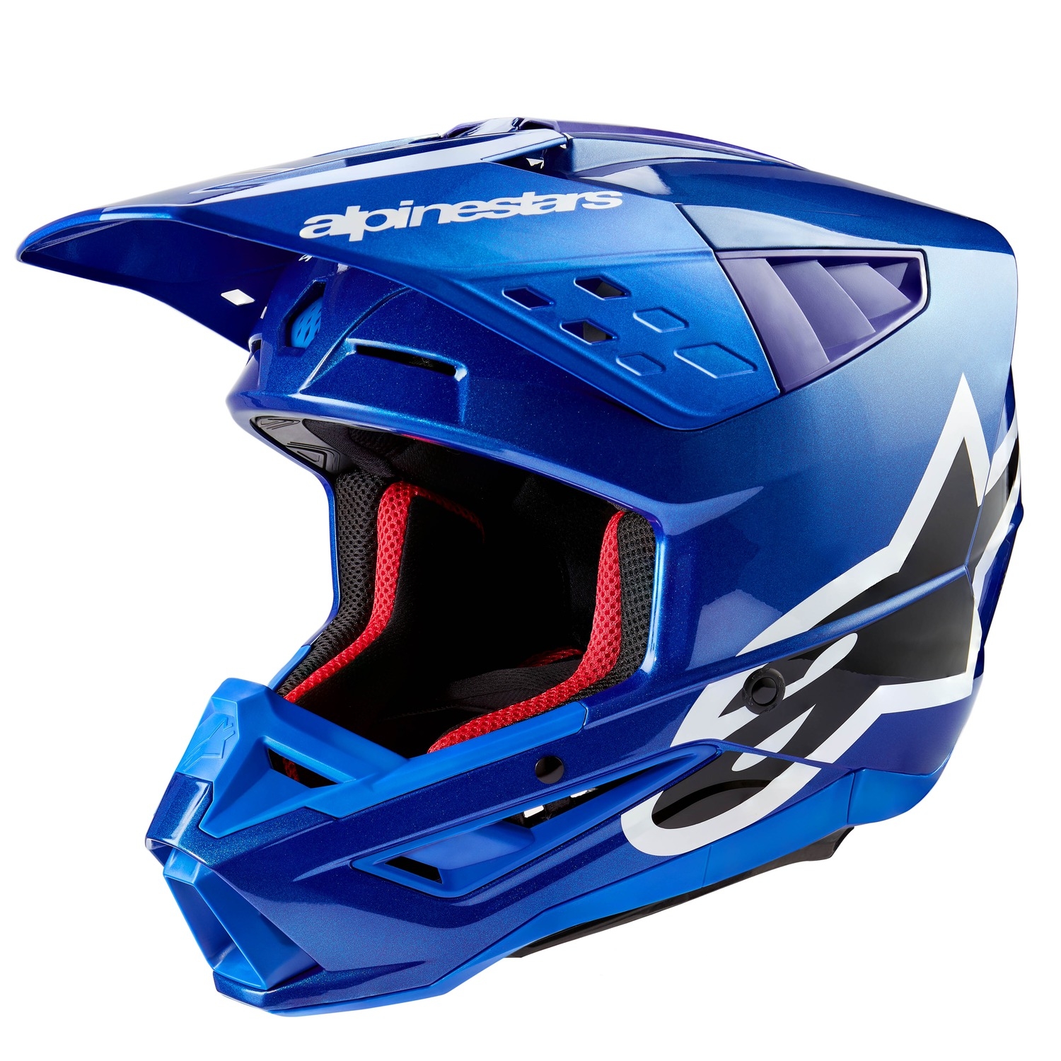 Motokrosová helma Alpinestars S-M5 Corp modrá Velikost: XS