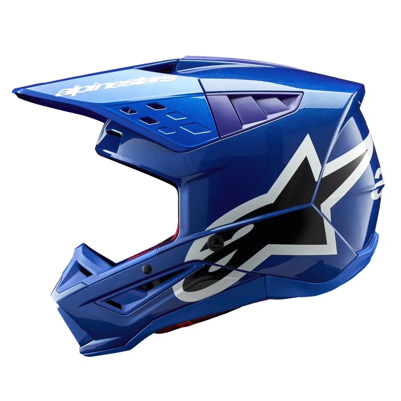 Motokrosová helma Alpinestars S-M5 Corp modrá