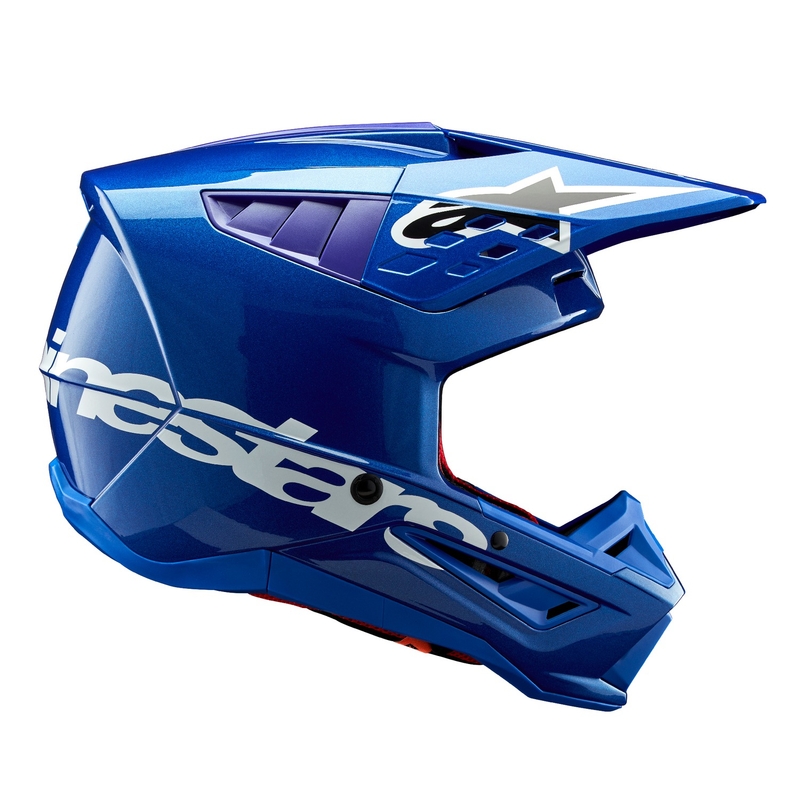 Motokrosová helma Alpinestars S-M5 Corp modrá