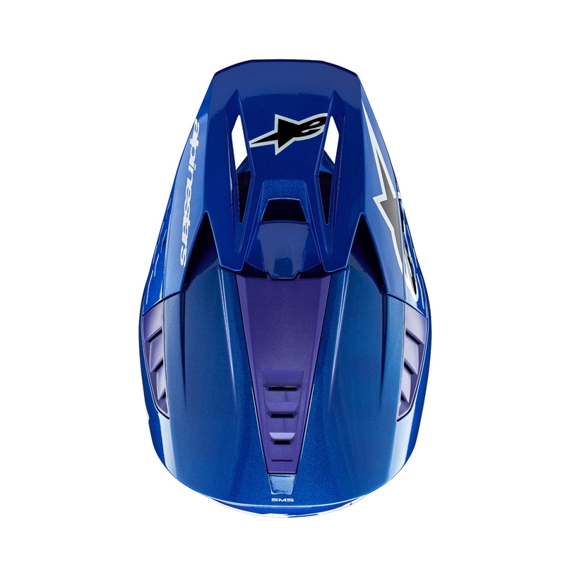 Motokrosová helma Alpinestars S-M5 Corp modrá