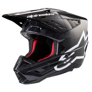 Motokrosová helma Alpinestars S-M5 Corp tmavě šedá