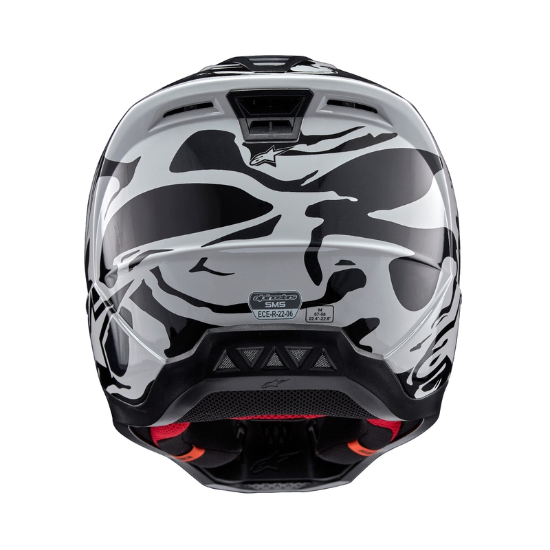 Motokrosová helma Alpinestars S-M5 Mineral šedá camo