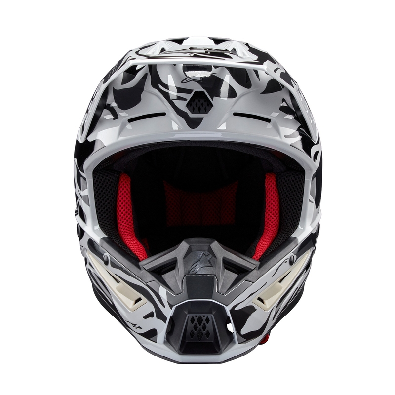 Motokrosová helma Alpinestars S-M5 Mineral šedá camo