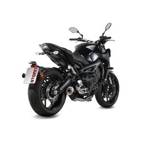 Výfuk kompletní 3x1 STORM OVAL Y.042.LX1B Černá ocel