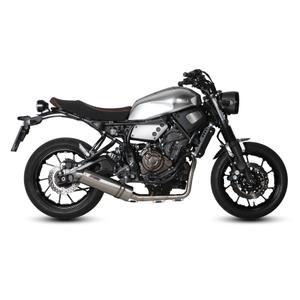 Výfuk kompletní 2x1 STORM OVAL Y.053.LX1 Nerez