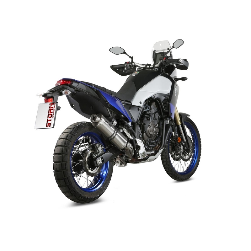 Koncovka výfuku STORM OVAL Nerez