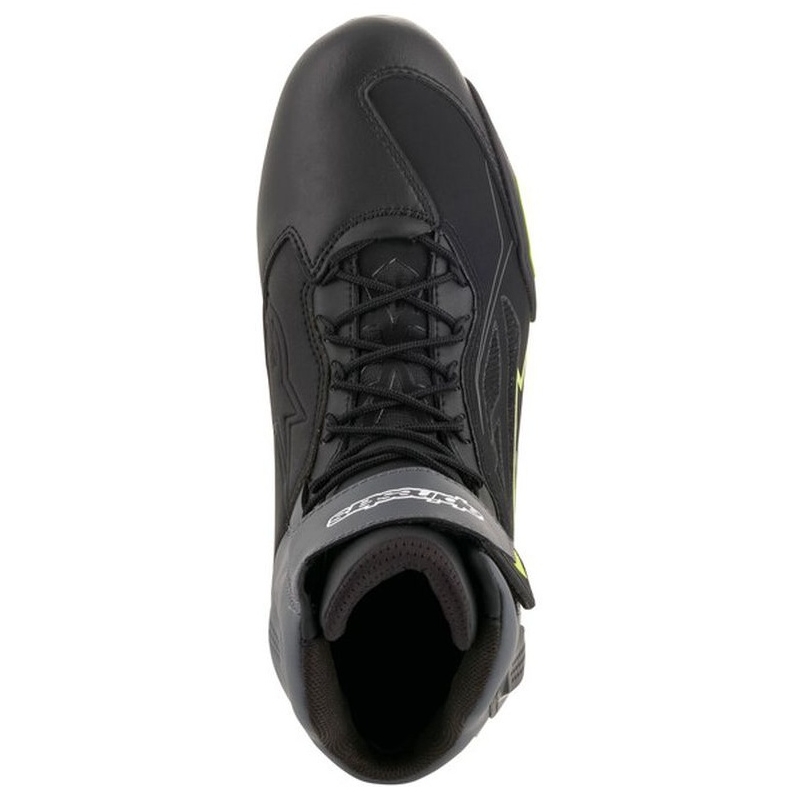 Boty na motorku Alpinestars Faster-3 Drystar černo-šedo-fluo žluté