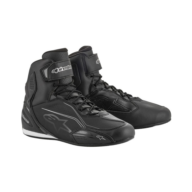 Dámské boty na motorku Alpinestars Stella Faster černo-stříbrné