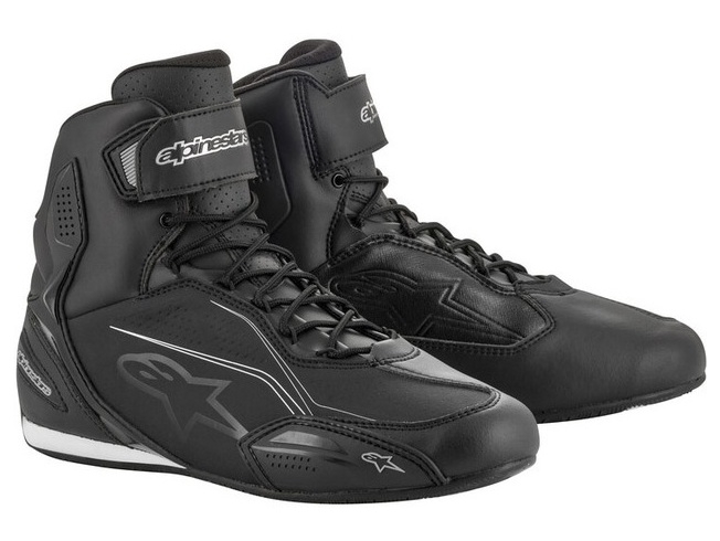 Dámské boty na motorku Alpinestars Stella Faster černo-stříbrné Velikost: 39