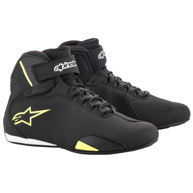 Boty na motorku Alpinestars Sektor černo-fluo žluté